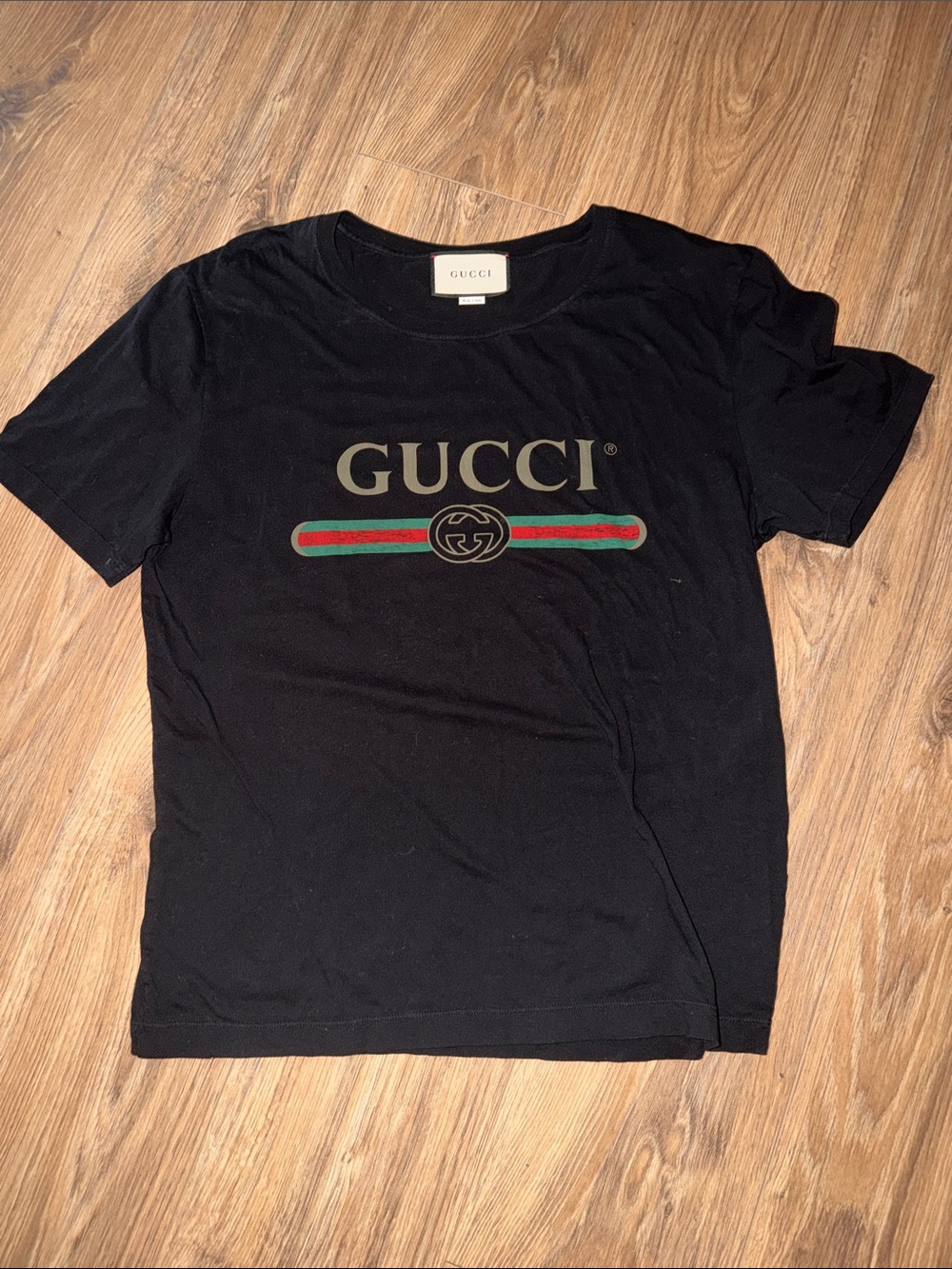 Gucci Black Tee men’s size large
